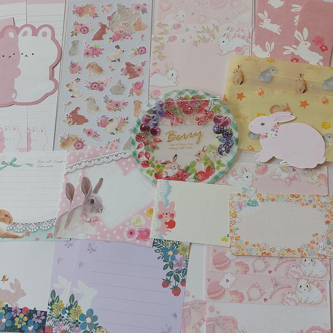 【おすそ分け】うさぎ柄セット