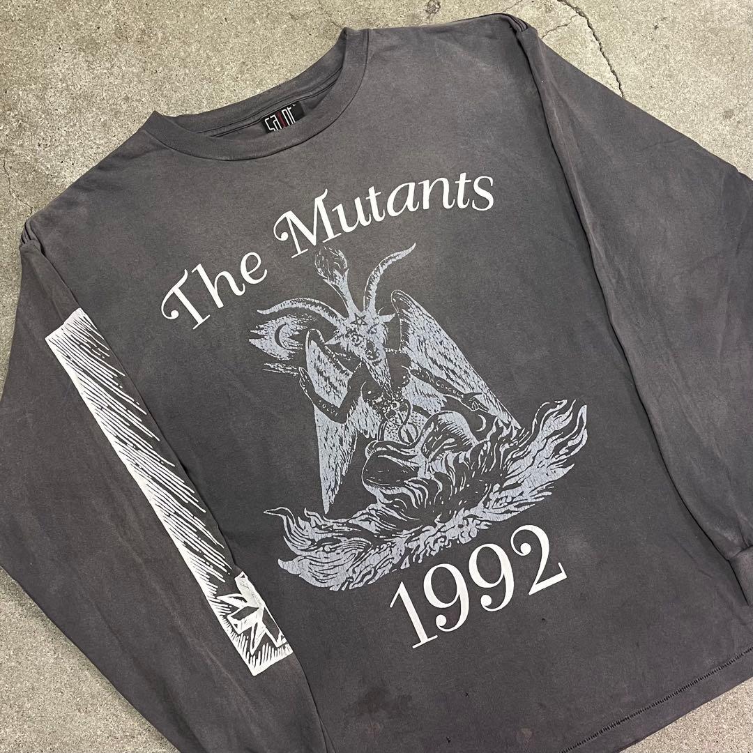トップス SAINT Mxxxxxx LS TEE THE MUTANTS BLACK