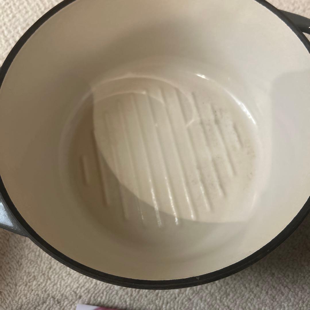 VERMICULAR オーブンポット パールグレー　ラウンド #22