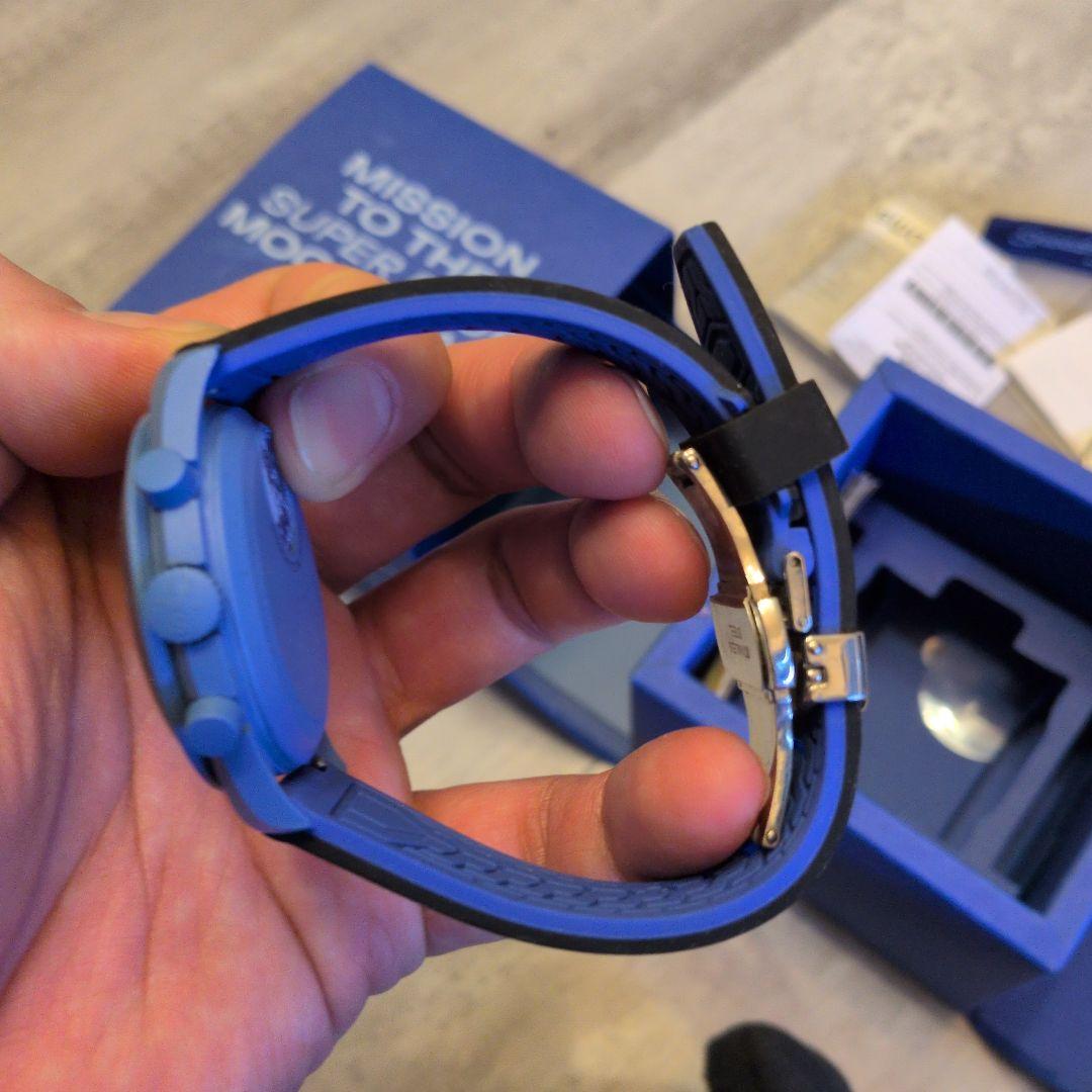 OMEGA x Swatch Speedmaster スーパーブルー