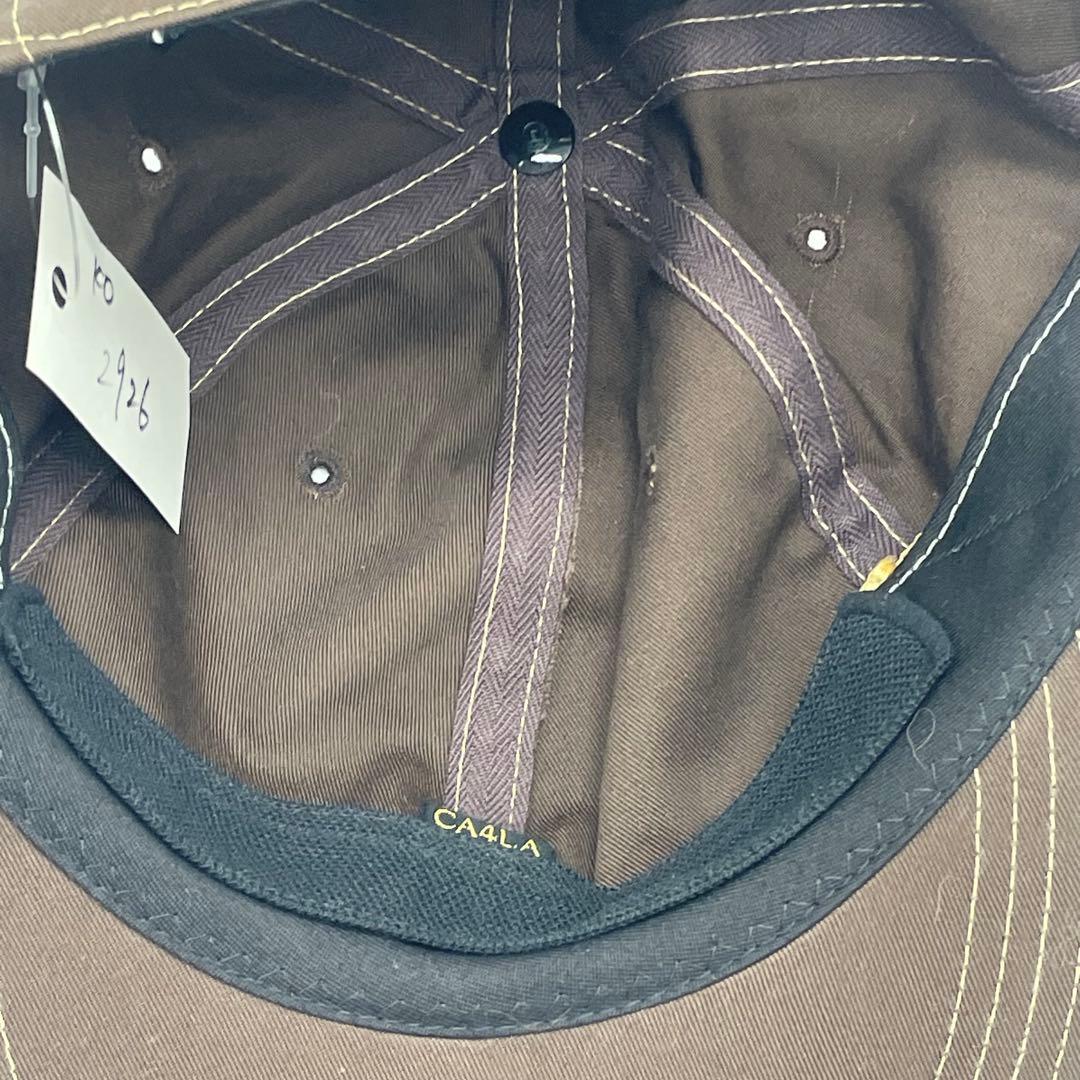 KO2926●CA4LA ニャー キャップ 猫 ブラウン ユニセックス