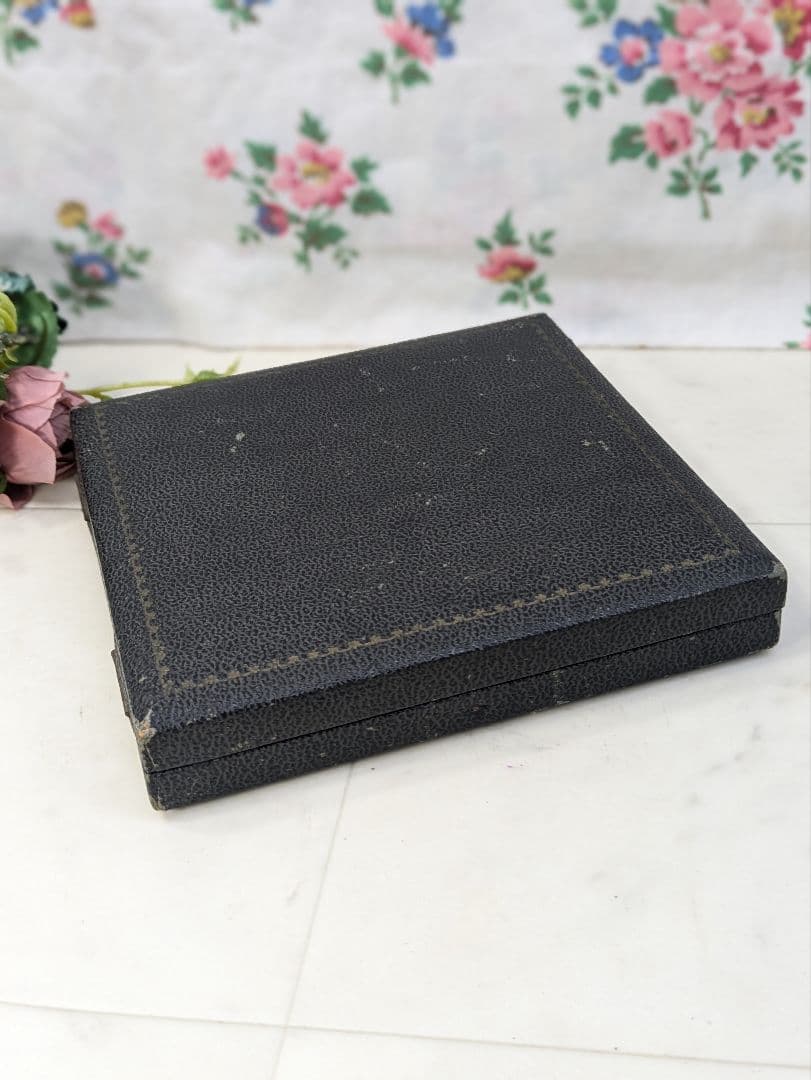 英国 アンティーク 1949年 スターリングシルバー スプーン 6本 エナメル