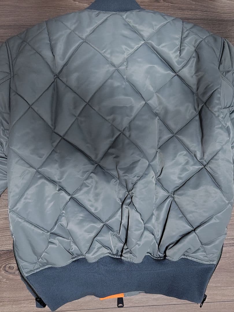 【極美品】ALPHA × monkeytime キルテッドサイドジップ MA―1