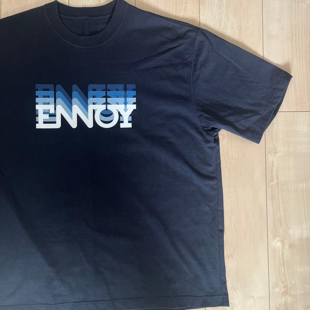 ennoy エンノイ ELECTRIC LOGO グラデーション Tシャツ