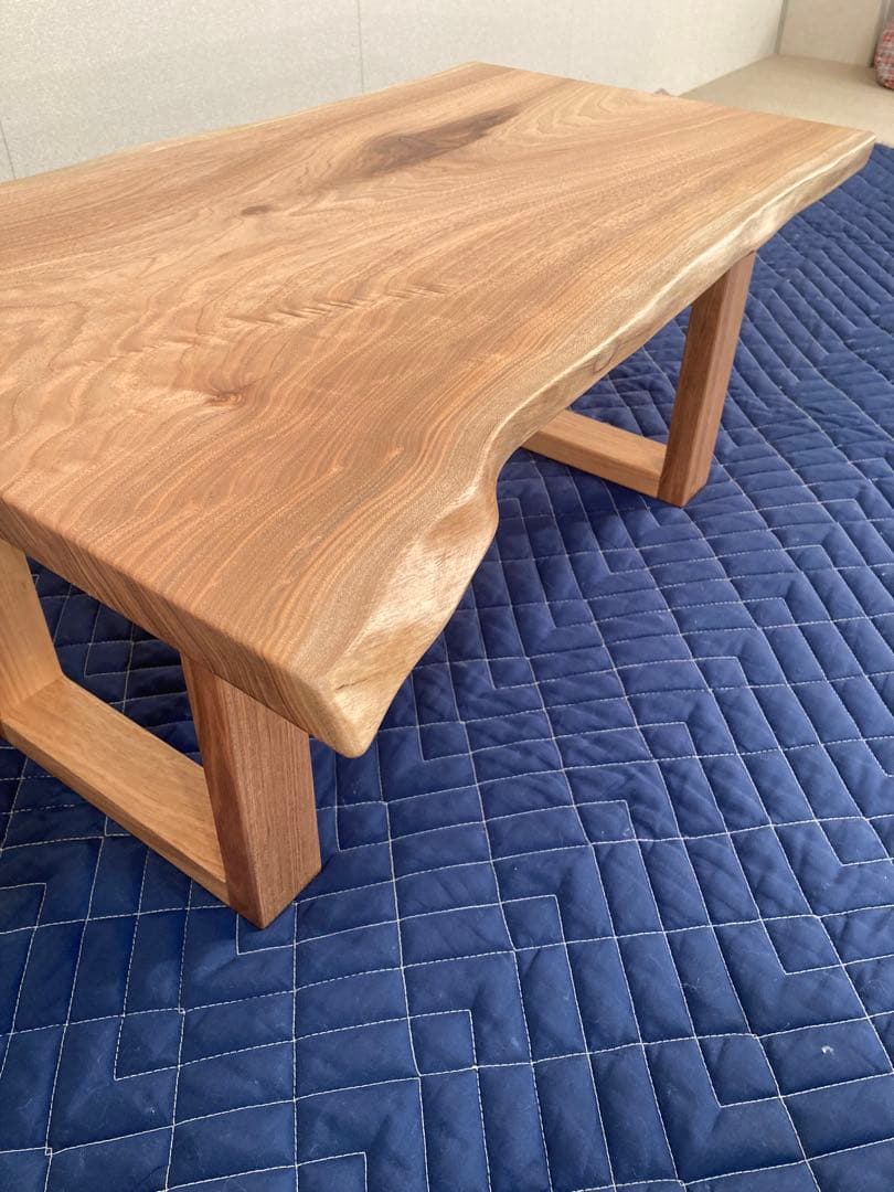 胡桃 クルミ 一枚板 ローテーブル