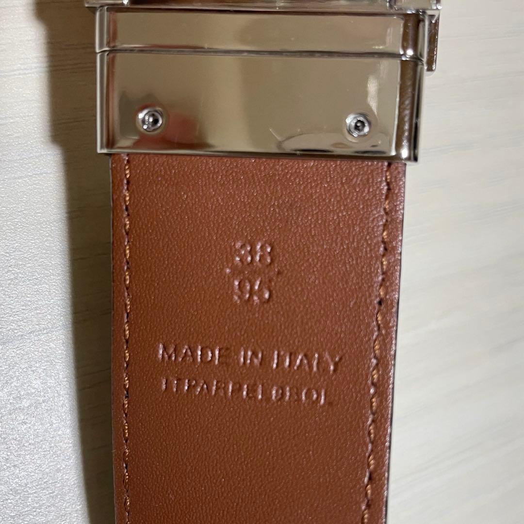 BURBERRY TBロゴ ベルト リバーシブル 38/95 メンズ