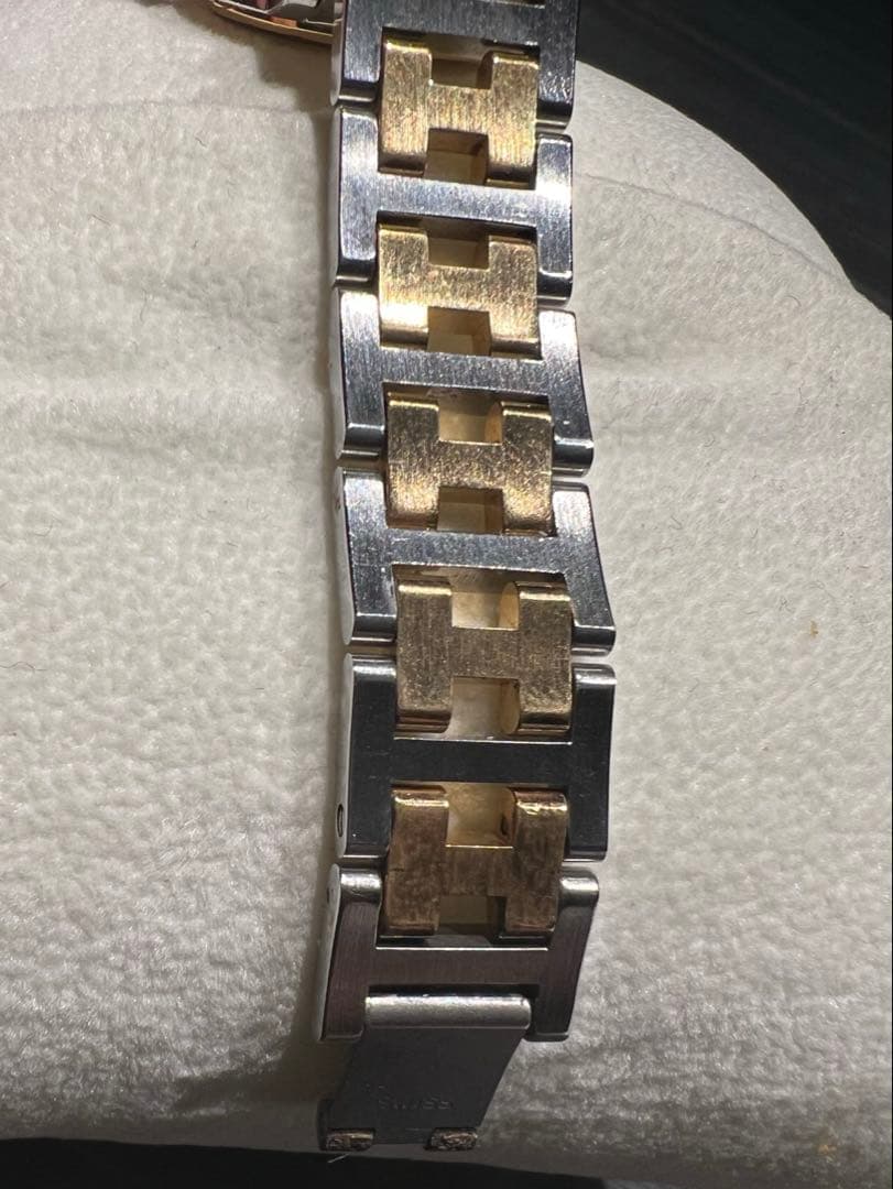 決定　ジャンク品　エルメス腕時計クリッパー