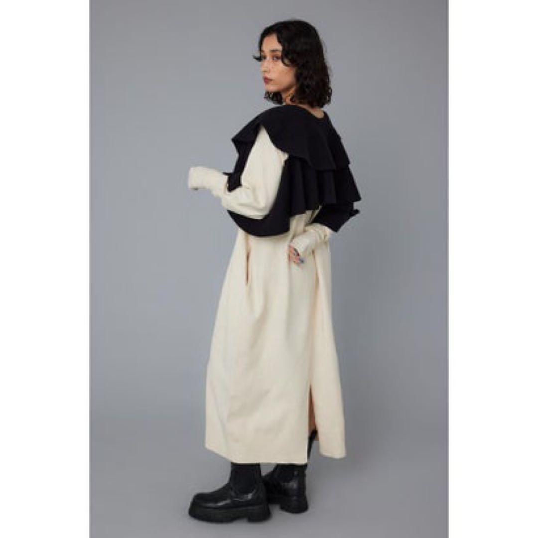 HeRIN.CYE ヘリンドットサイ Ruffle knit dress