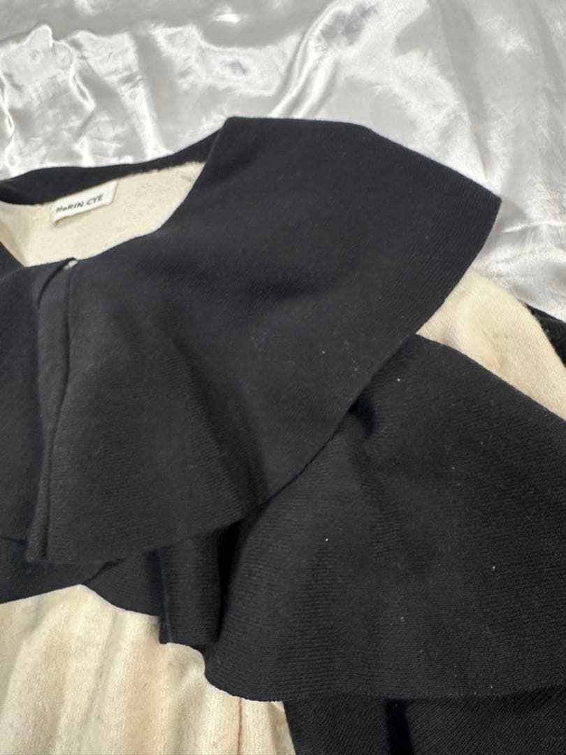 HeRIN.CYE ヘリンドットサイ Ruffle knit dress