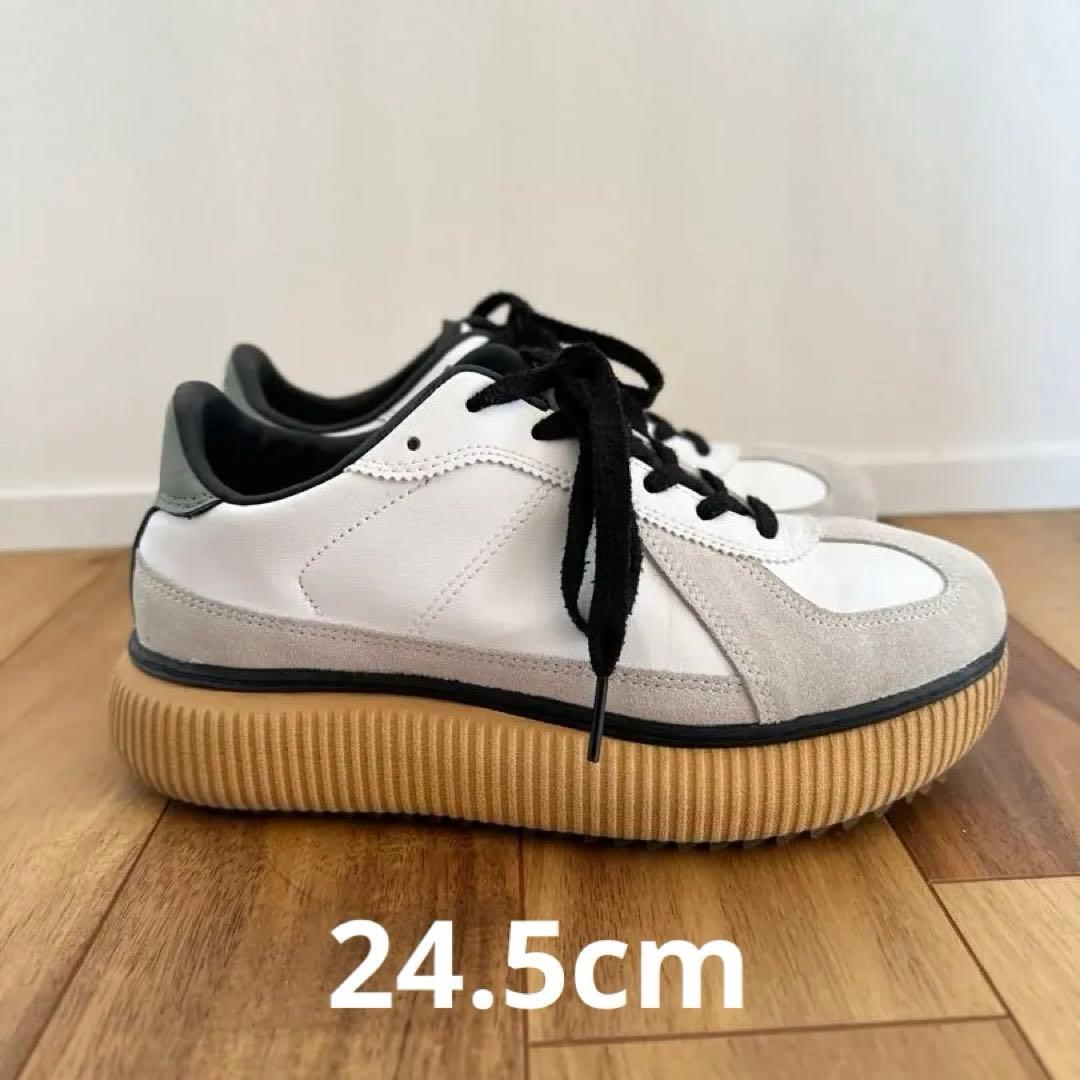 Onitsuka Tiger デレシティ ホワイト/グリーン 24.5㎝