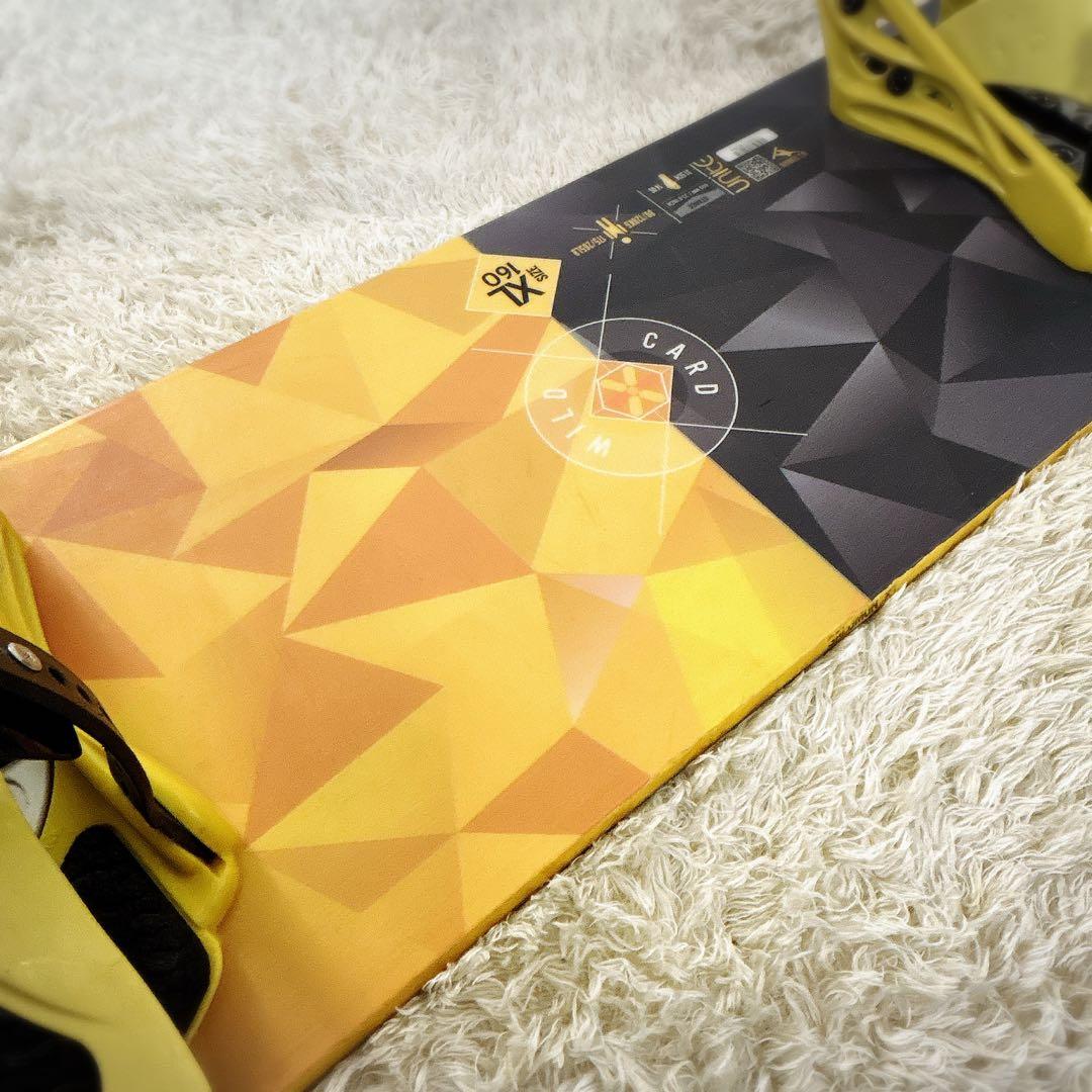 【初心者向け】サロモン WILDCARD 160cm スノーボード FLUX