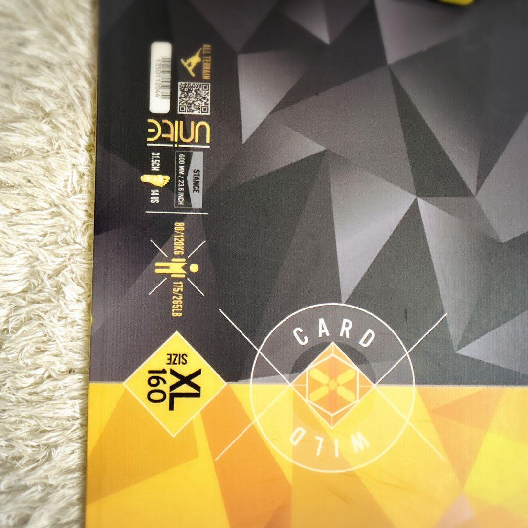 【初心者向け】サロモン WILDCARD 160cm スノーボード FLUX