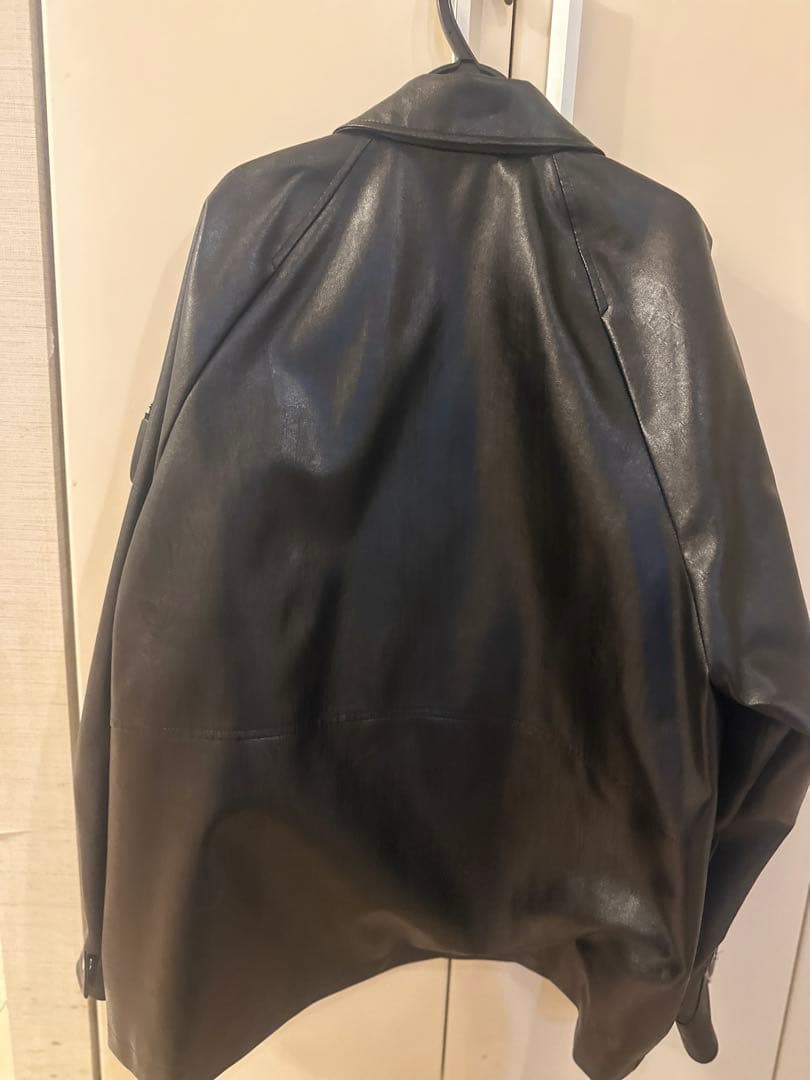 épine leather jacket レザー ジャケット ブラック