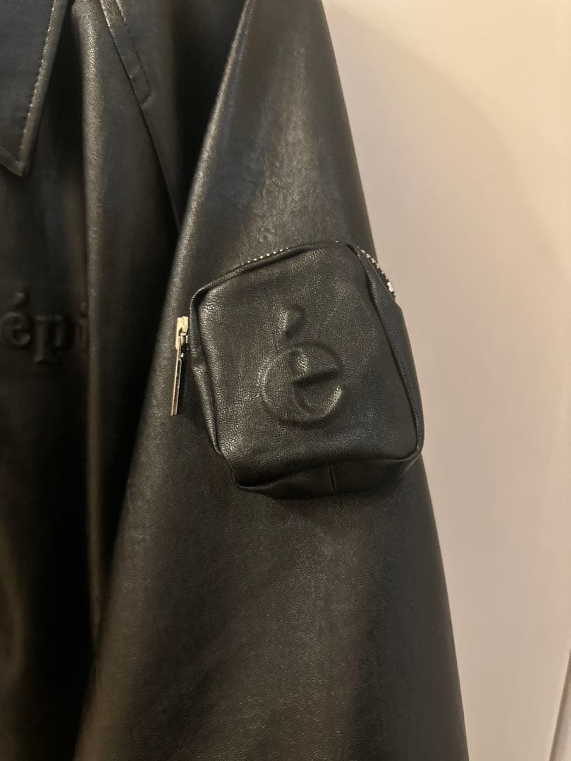 épine leather jacket レザー ジャケット ブラック