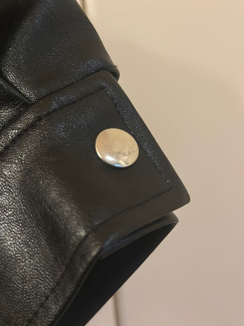 épine leather jacket レザー ジャケット ブラック