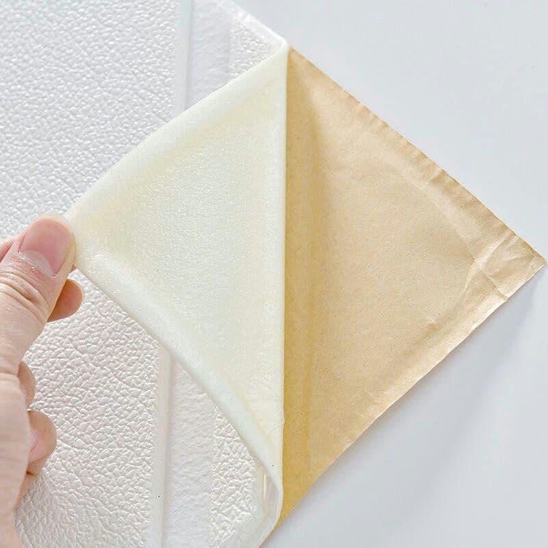 20枚 70cm×70cm ．背景壁 3D立体レンガ模様壁紙 防水 汚い防止a