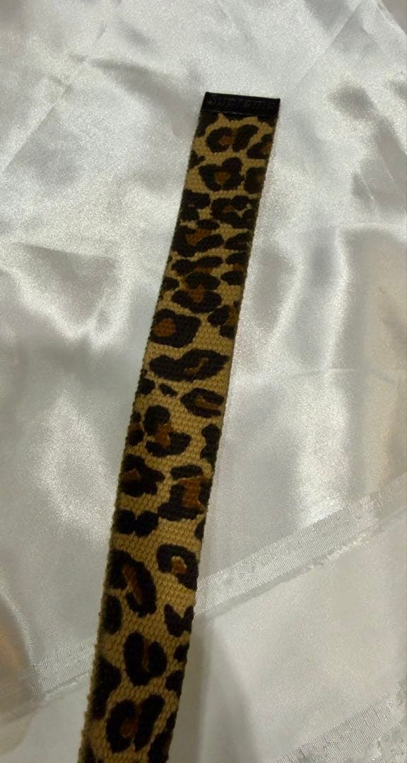 supreme ベルト　トイマシーン　レオパード