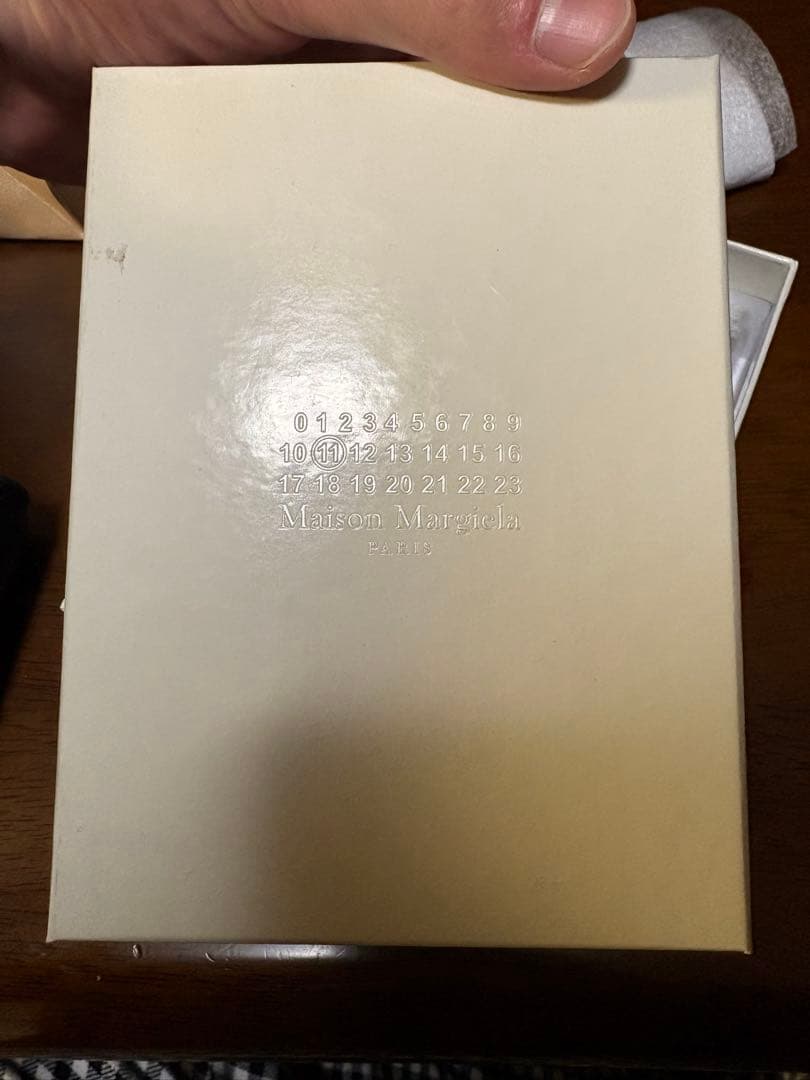 Maison Margiela glam slam ブラック三つ折り財布