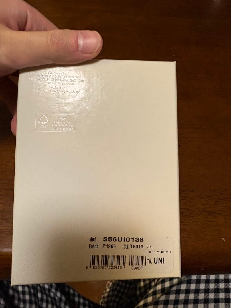 Maison Margiela glam slam ブラック三つ折り財布