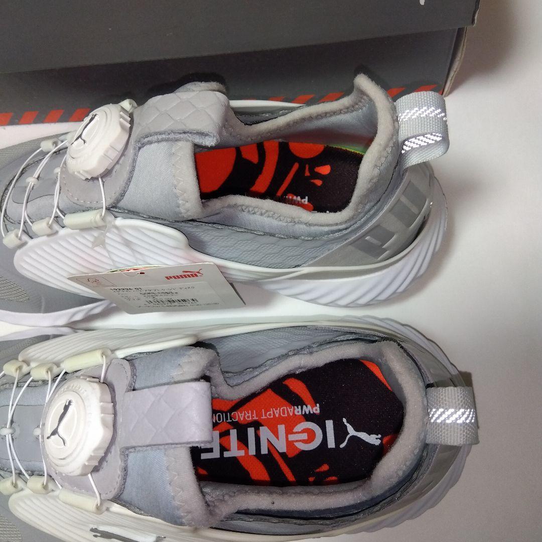 プーマ ダイヤル式ソフトスパイクゴルフシューズ【２５センチ】新品未使用