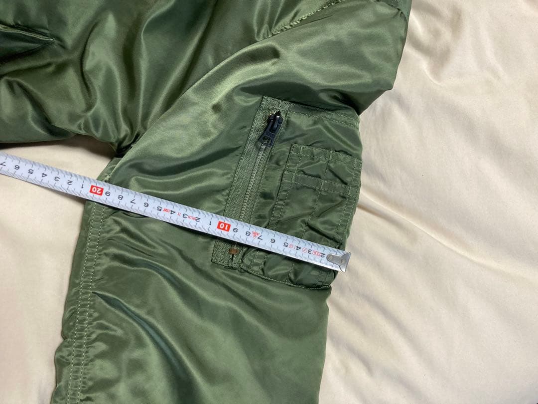 ALPHA MA-1 フライトジャケット セージグリーン