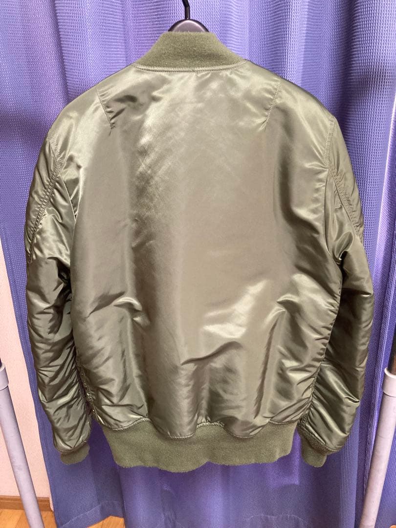 ALPHA MA-1 フライトジャケット セージグリーン