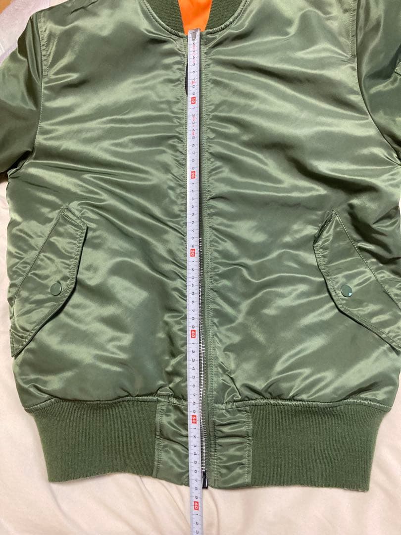 ALPHA MA-1 フライトジャケット セージグリーン