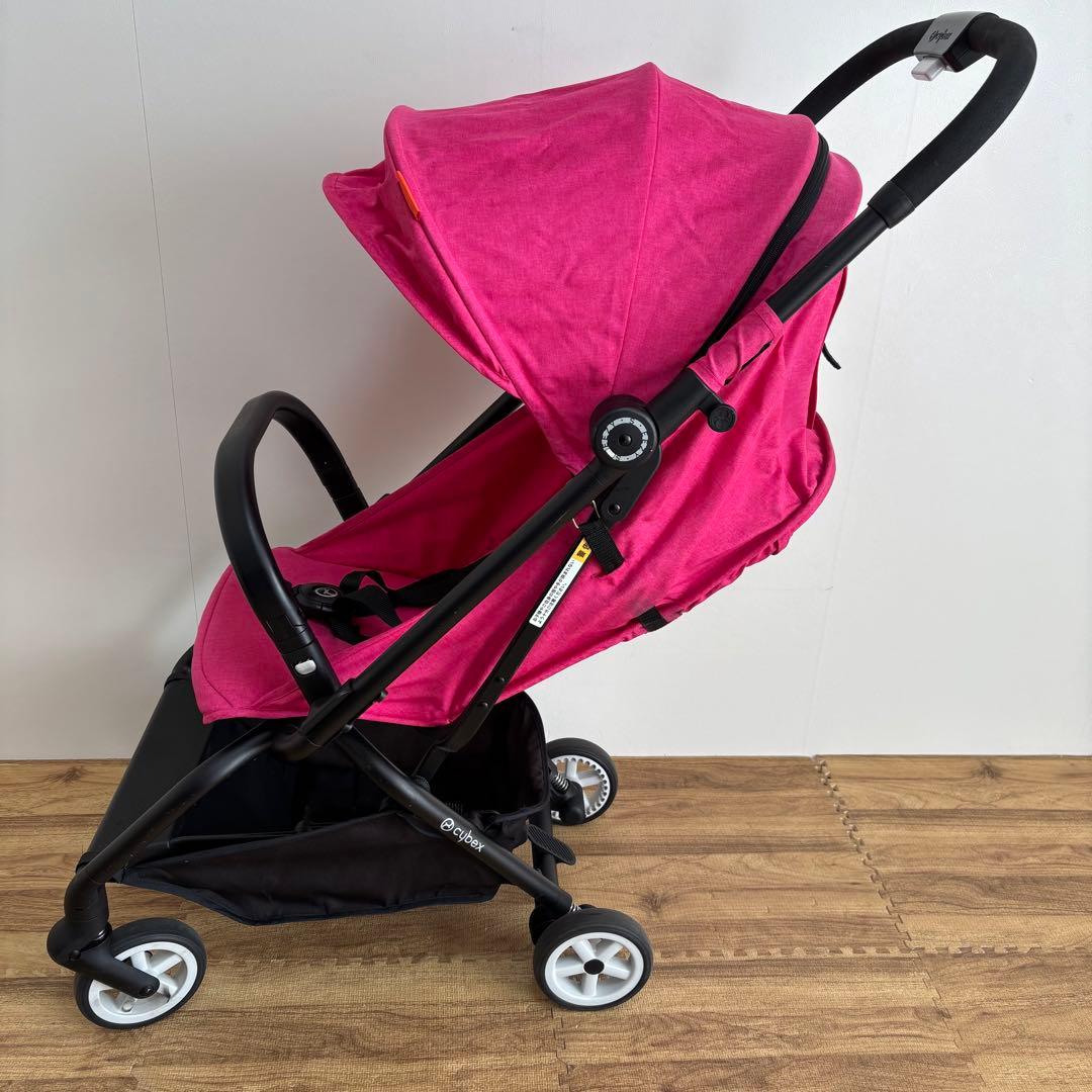 美品　サイベックス　cybex EEZY S パッションピンク ベビーカー