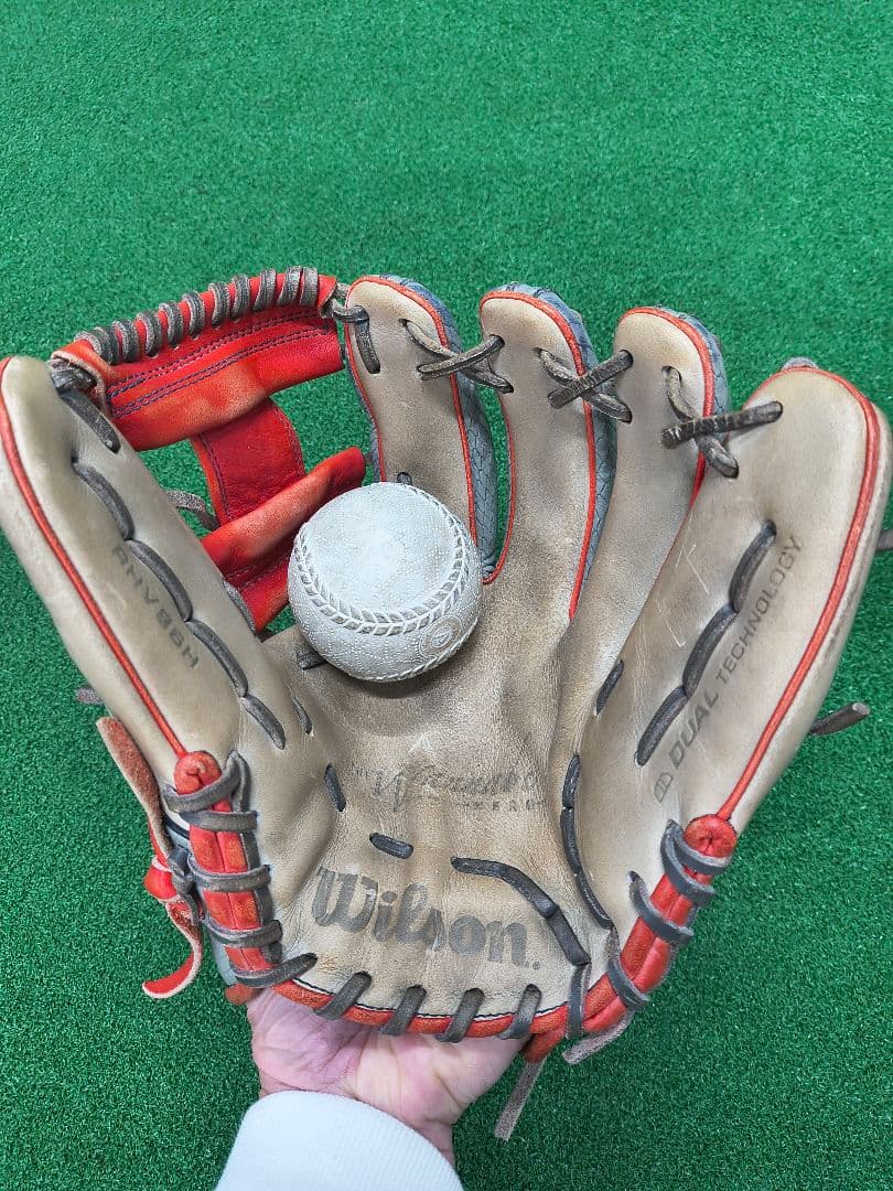 【即戦力】Wilson 軟式グローブ ワナビーヒーローDUAL 86型