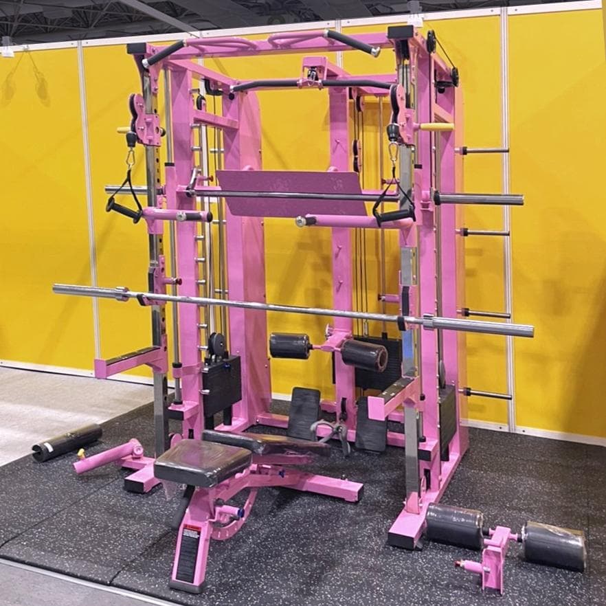 ★展示品 複合型トレーニングマシン（ベンチプレス・懸垂マシン・パワーラック）