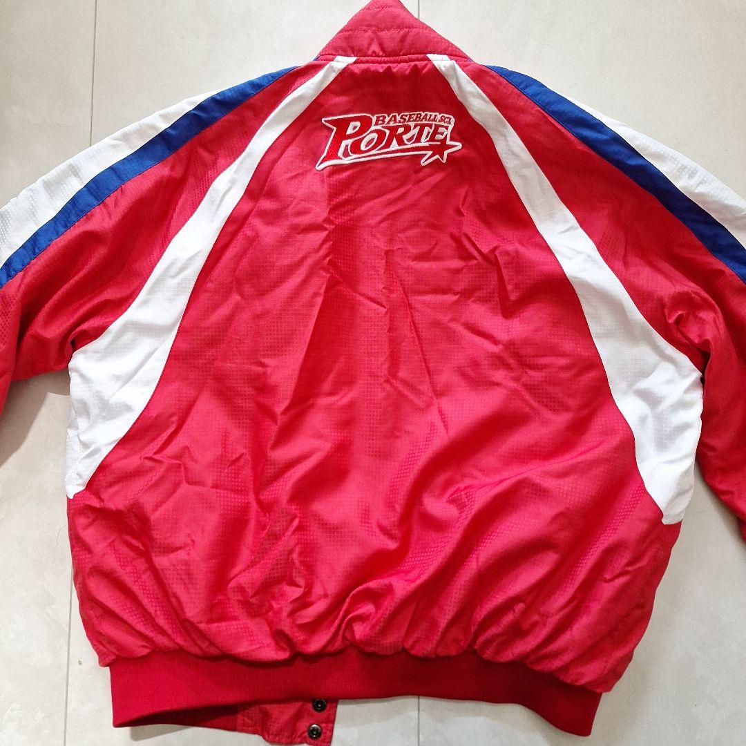 ポルテ 野球ジャケット レッド145㎝