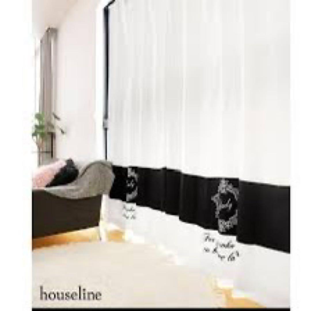 新品未使用Radyトロピカルフラワーカーテン