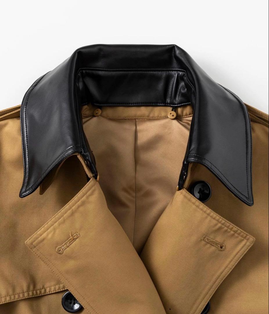 【新品即発送】AJUGA.★2WAYボリュームトレンチコート