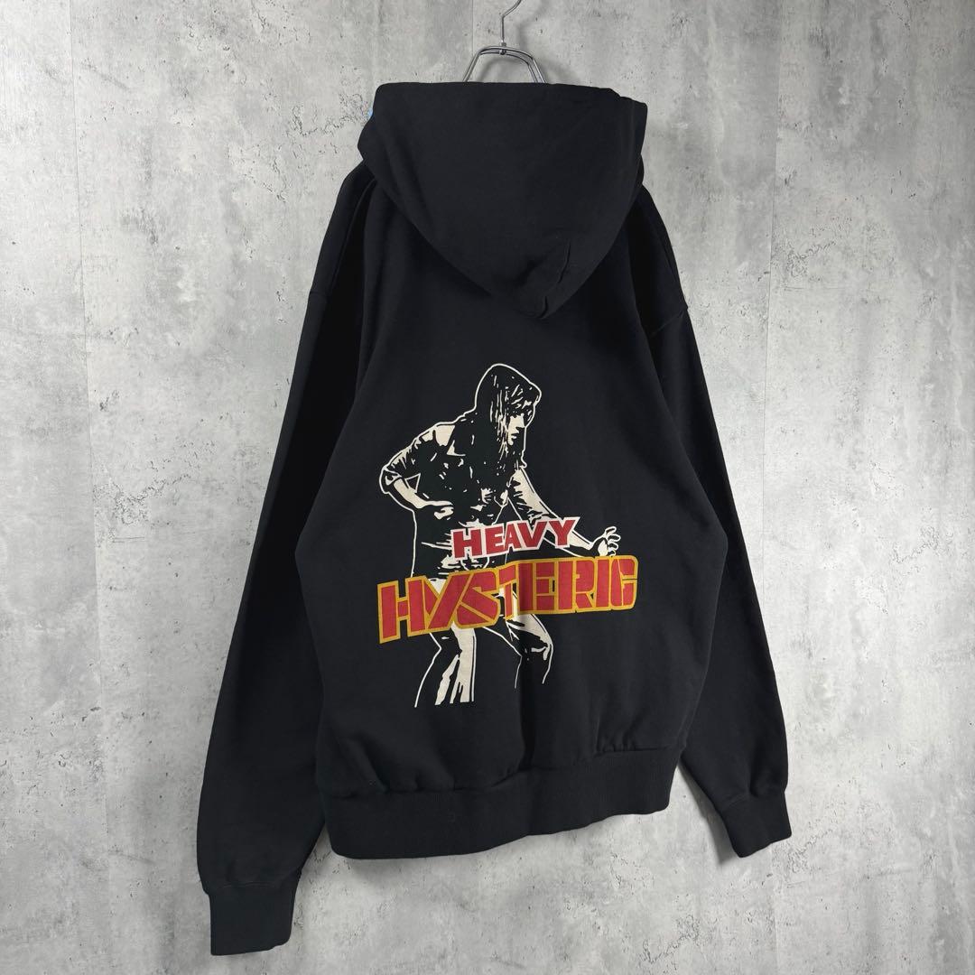 【minଓ♡⃛さん専用】ヒステリックグラマー ジップパーカー XL 黒