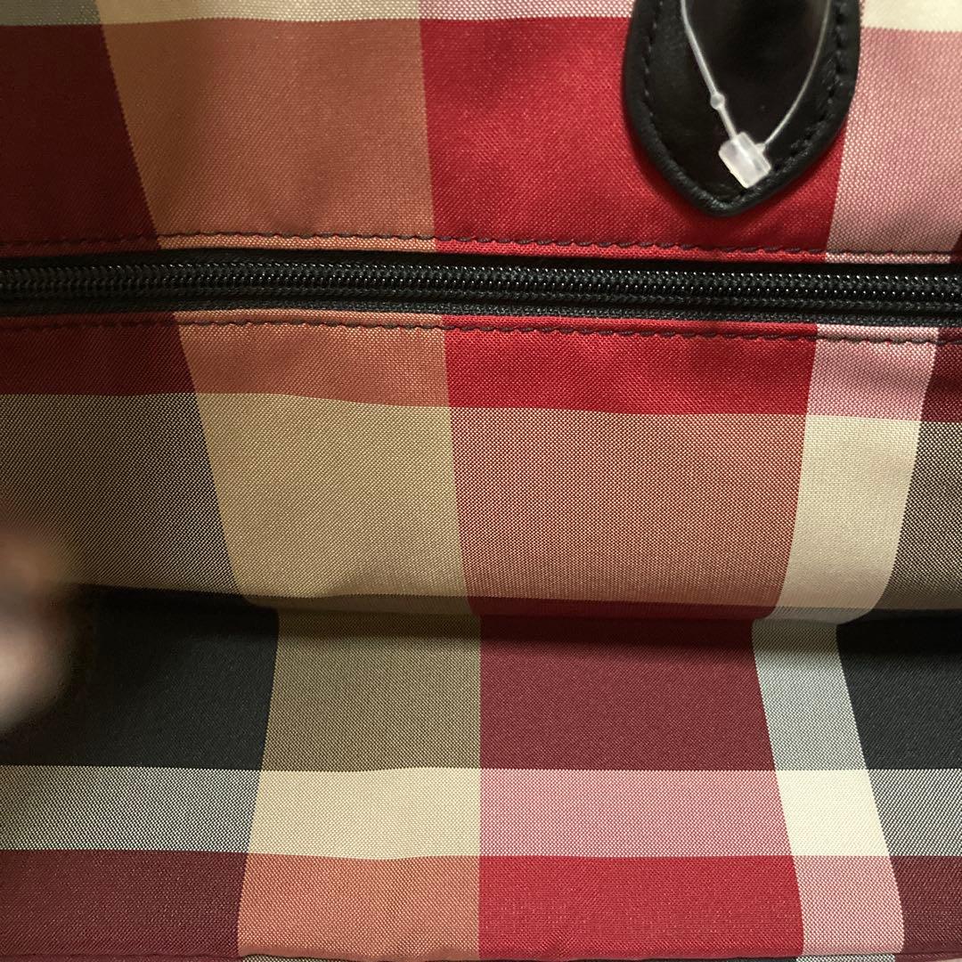 週末特価！BLUE LABEL チェック柄 マザーズバッグ