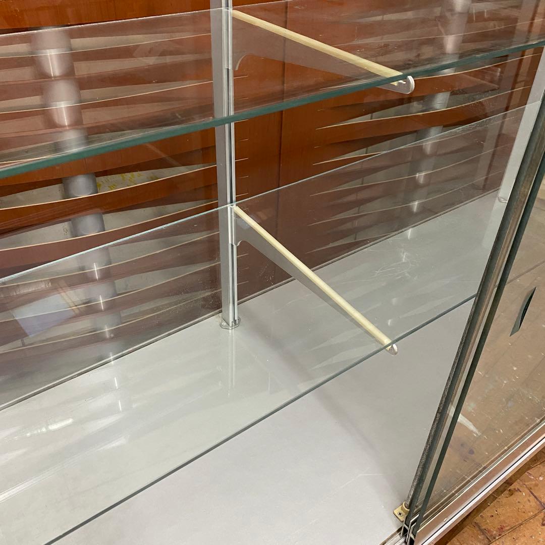 【引取限定】ガラスショーケース コレクションケース NISSIN 店舗什器 良品