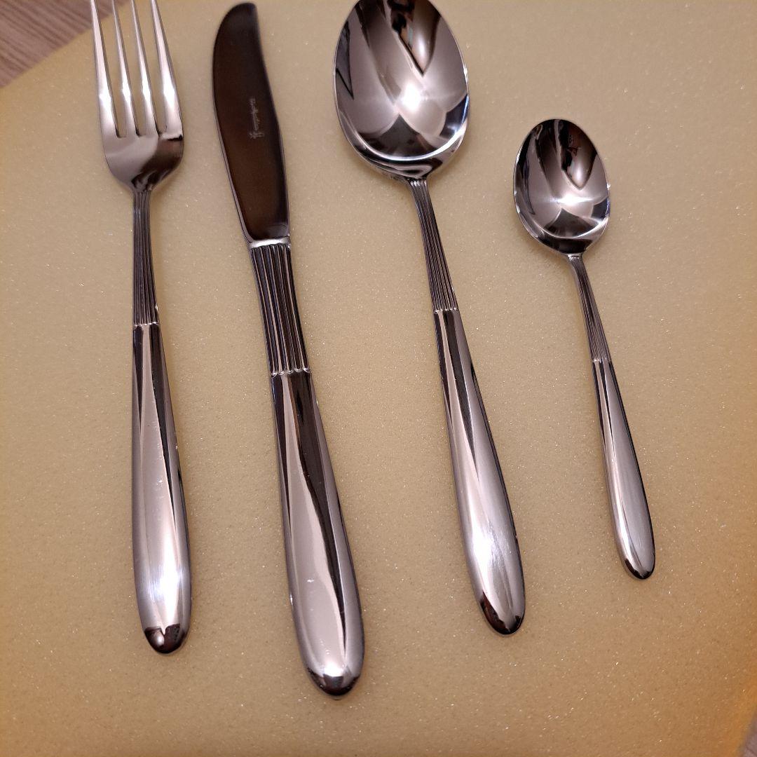 マーシャン 18-10 ステンレス カトラリー 47本セット