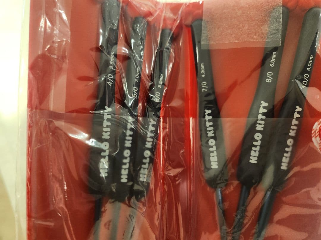 【秒で完売した】サンリオ　かぎ針セット　キティ