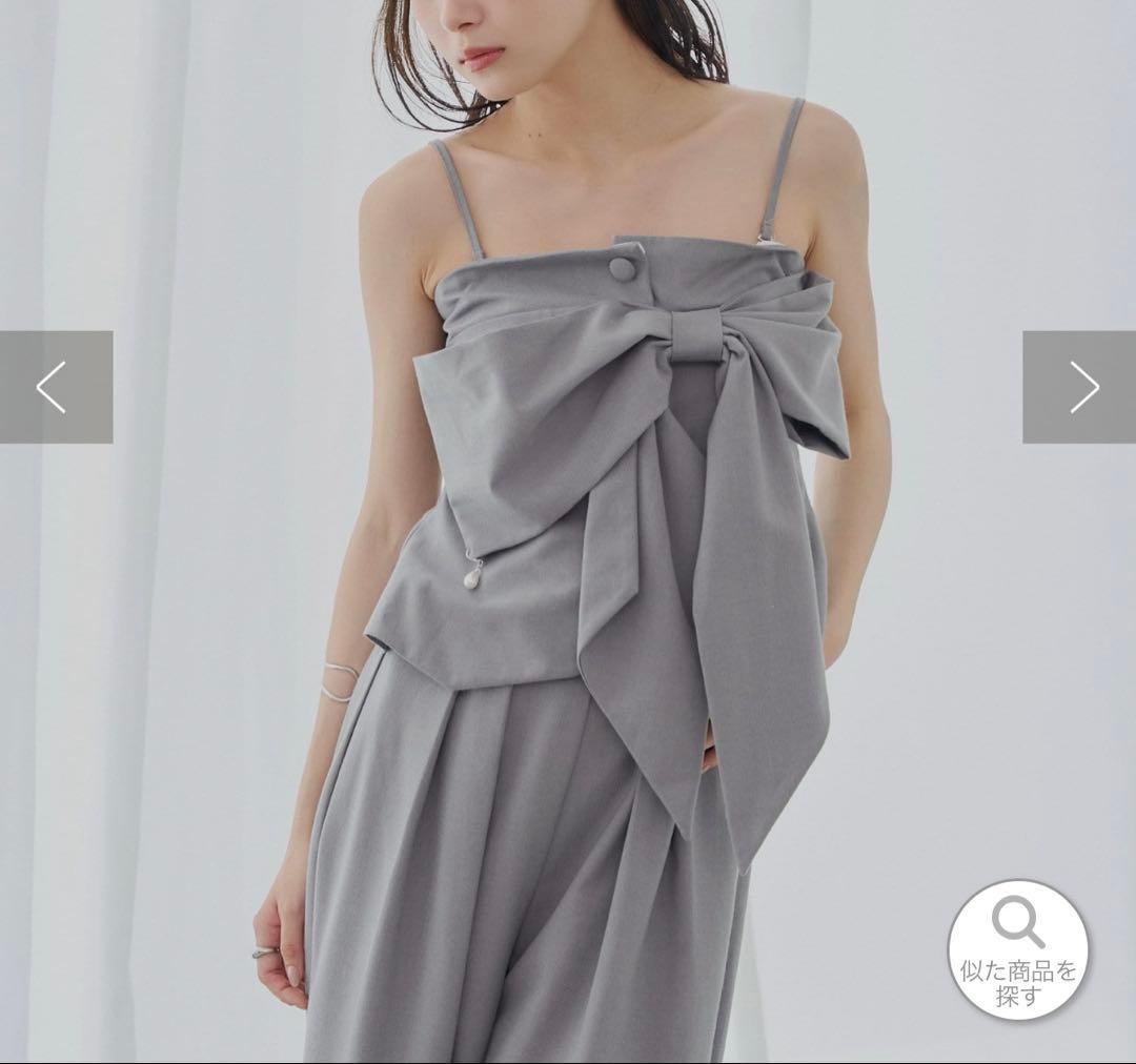 【SALON by Chico】2wayリボンデザインベアコンビネゾン