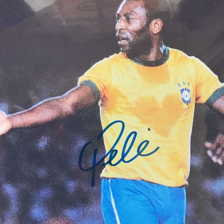 激レア！『神様』ペレ 直筆サイン写真