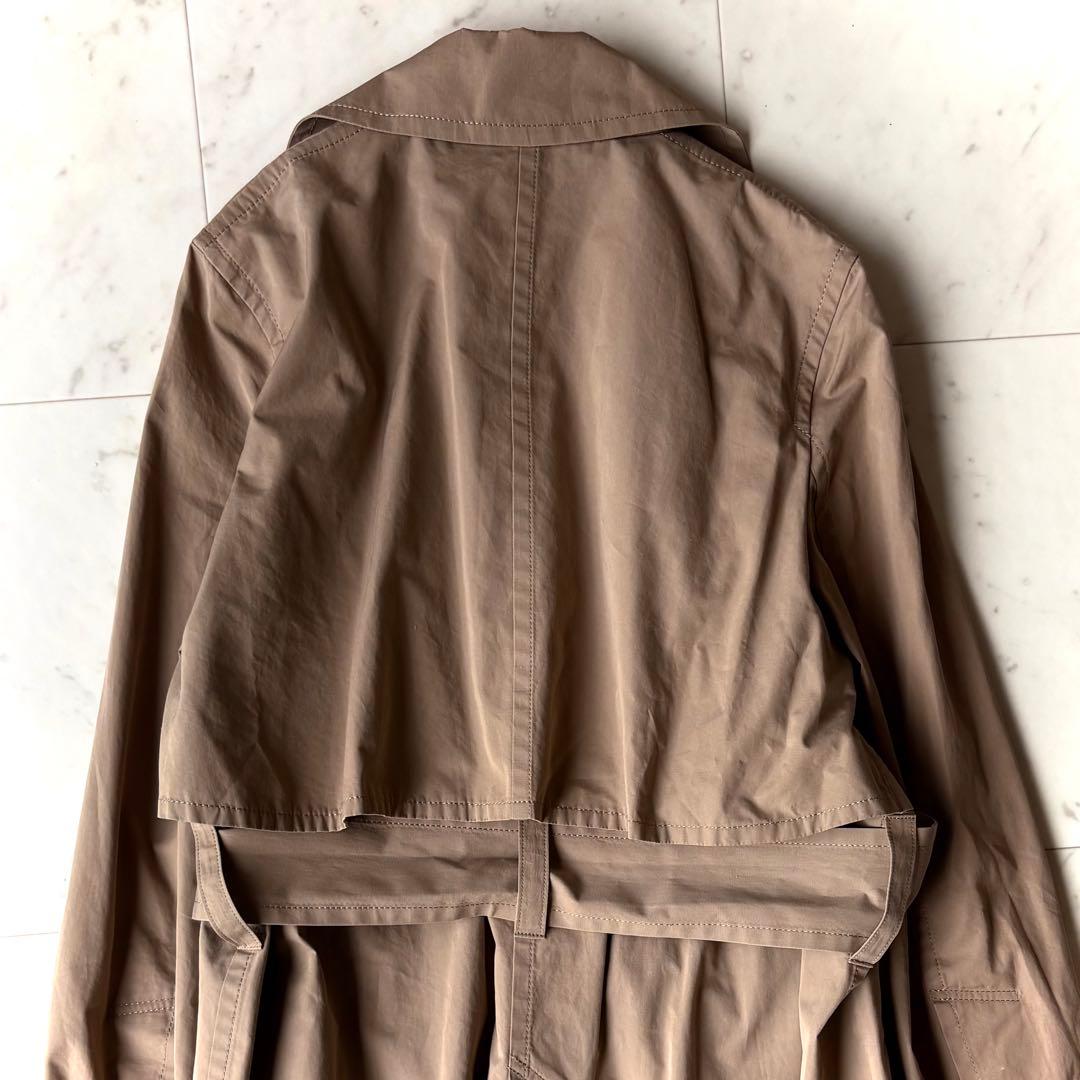 美品 CYCLAS 定価19万 綿100% ベルト付 トレンチコート シクラス