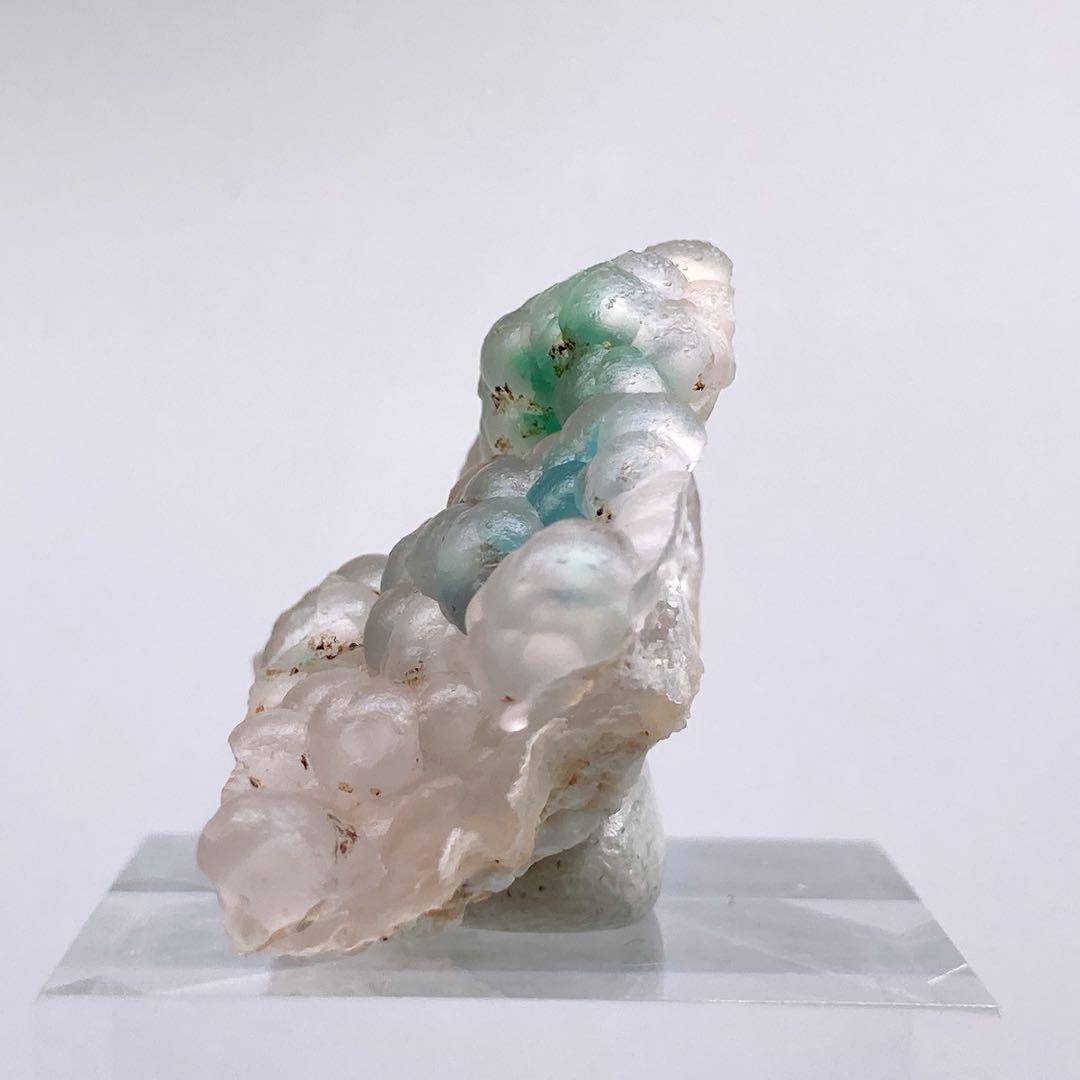 2*:様 『2022年発見』クリソコラインカルセドニー　原石　鉱物標本　天然石