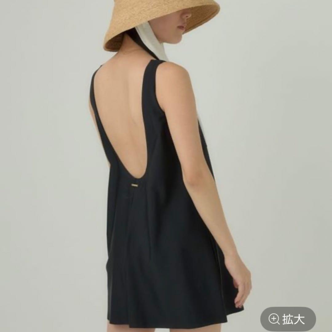 chaos カオス 新品 EC限定サントリーニSWIMオールインワン 黒