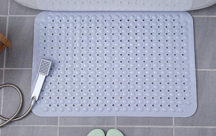 浴室用 滑り止めマット 収納簡単 80*80cm