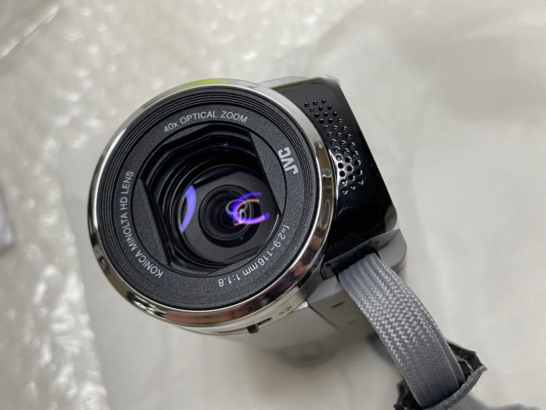 【動作確認済】JVC Everio GZ-HM133-S 本体 箱 付属品