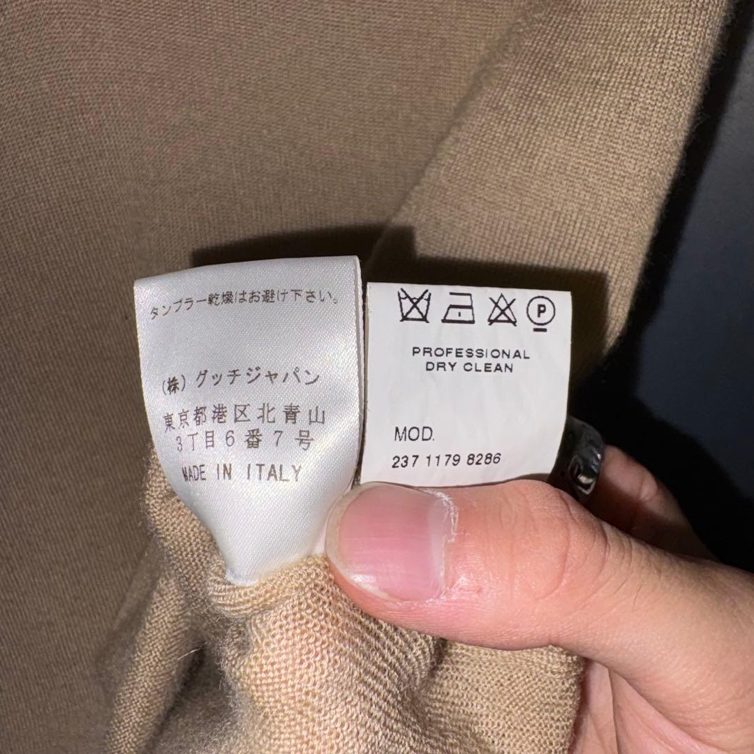 GUCCI イタリア製 トムフォード期 カシミヤ100% Cashmere