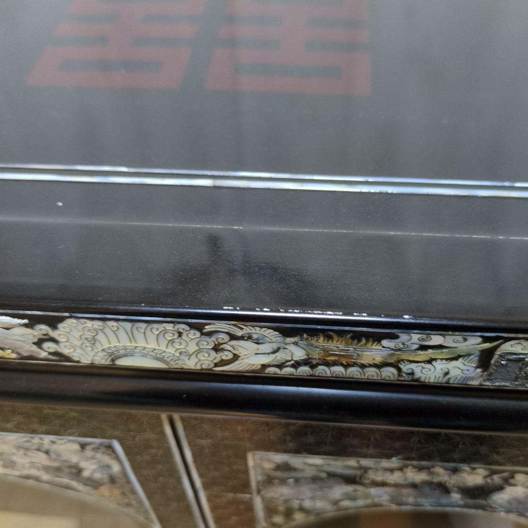 螺鈿細工　飾り棚　韓国伝統工芸 直接お渡し限定