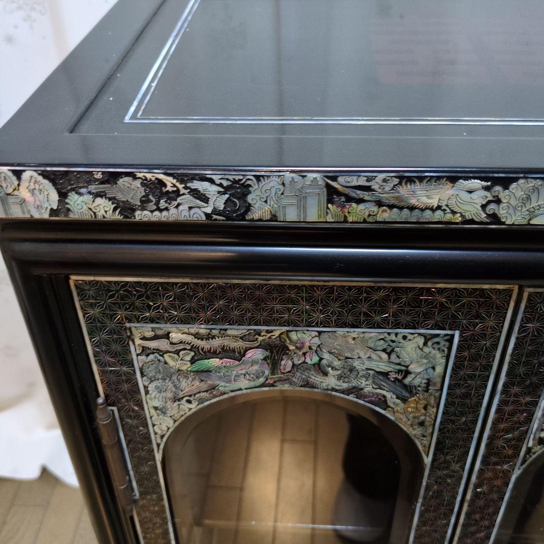 螺鈿細工　飾り棚　韓国伝統工芸 直接お渡し限定