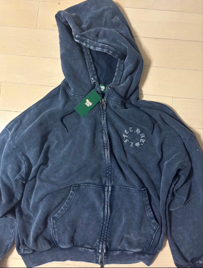 That's life ジップパーカー ザッツライフ ネイビー Lサイズ