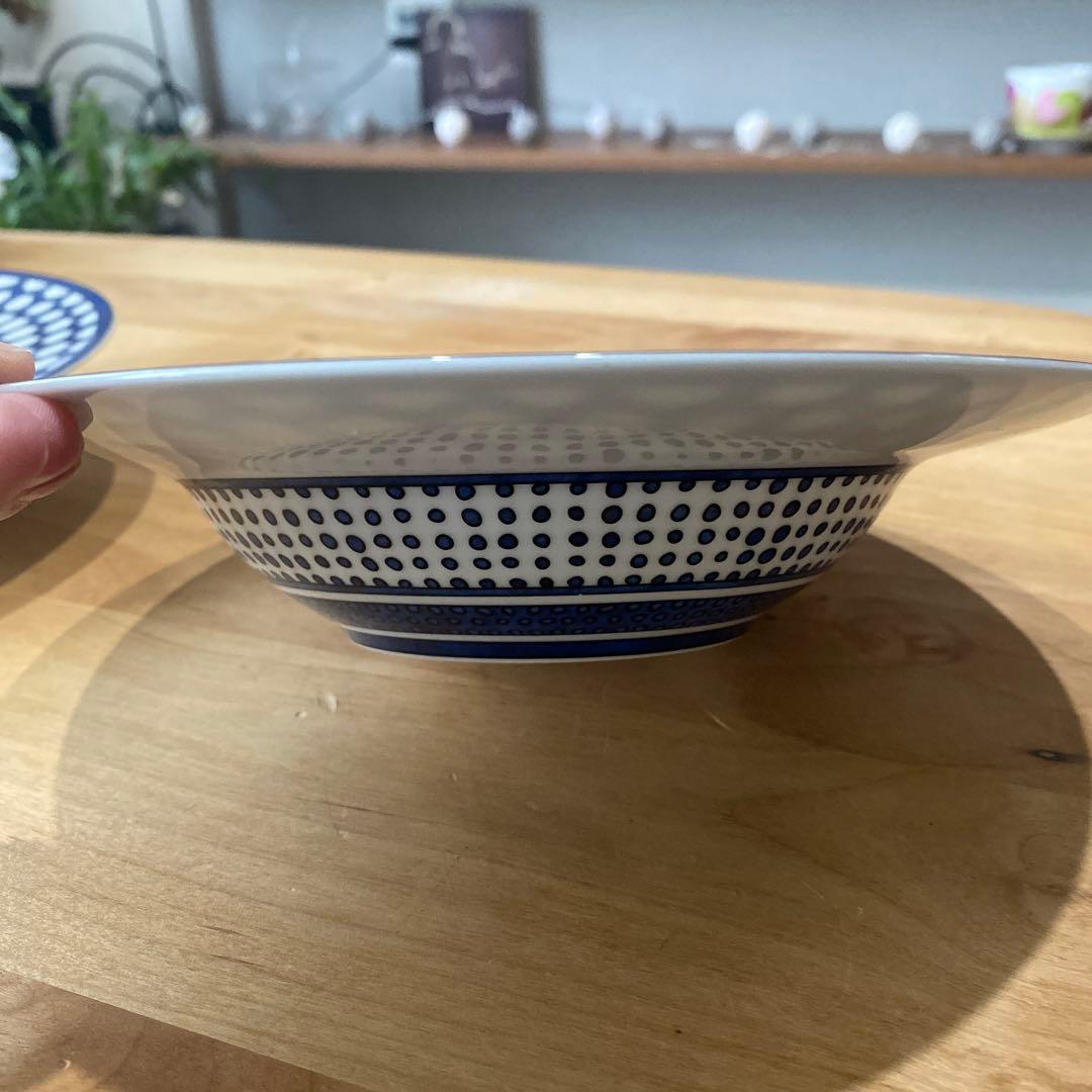 ブルーダイユール　エルメス　スープ　サラダ　ボウル　深皿　21センチ